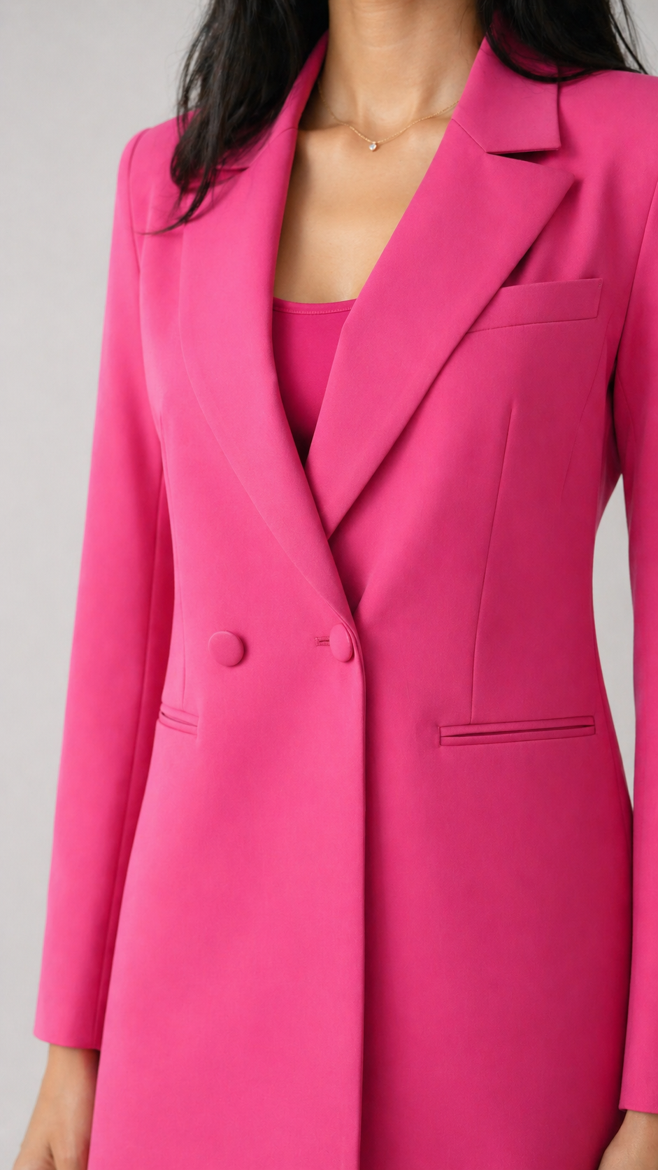 Rosey Pink Royale Blazer Suit Set Beyond Formals