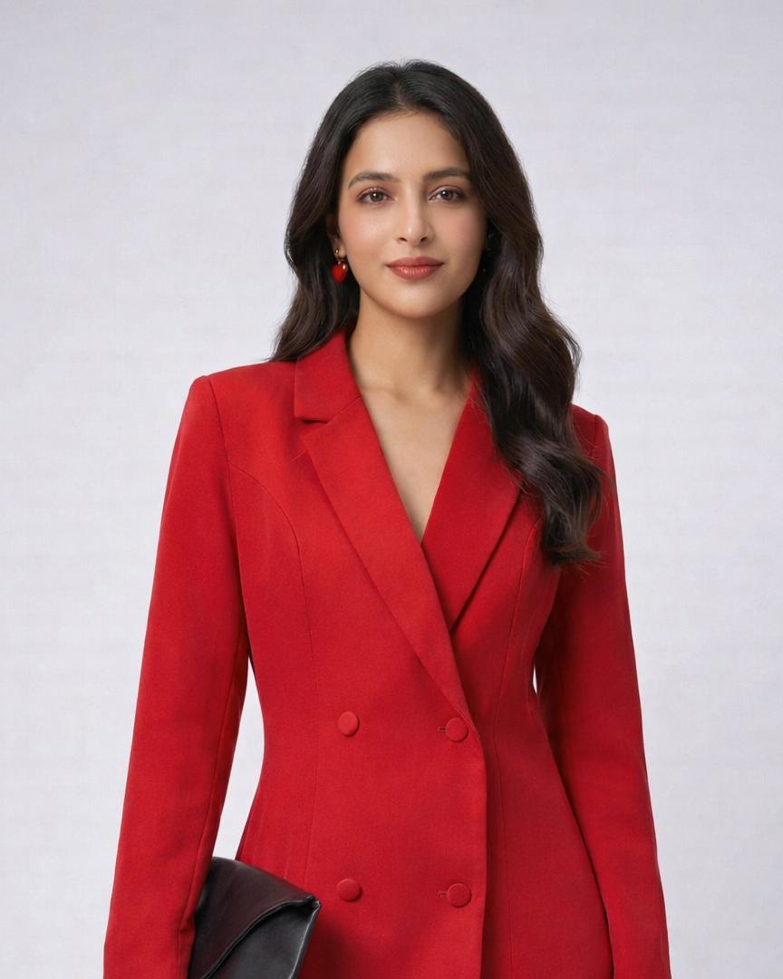 Ruby Double Breasted Blazer Dress Beyond Formals