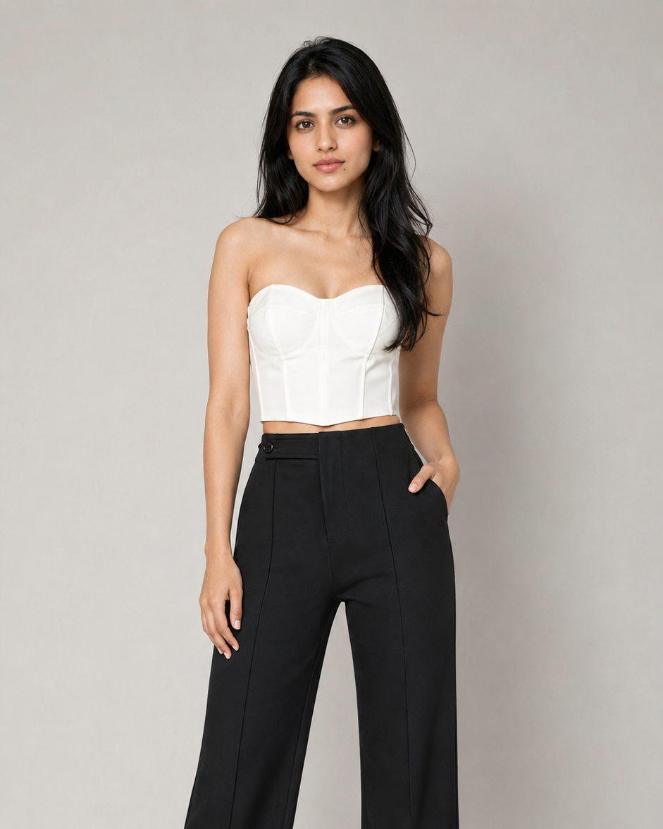 Ultra High-Waist Trousers Beyond Formals