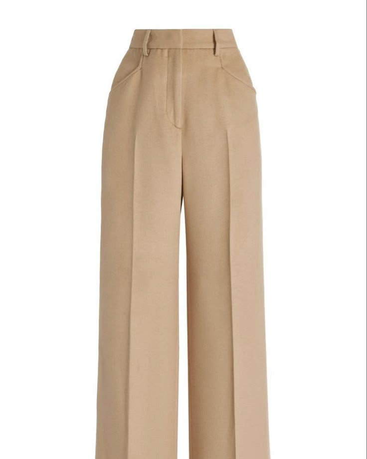 beige high waist pants for women