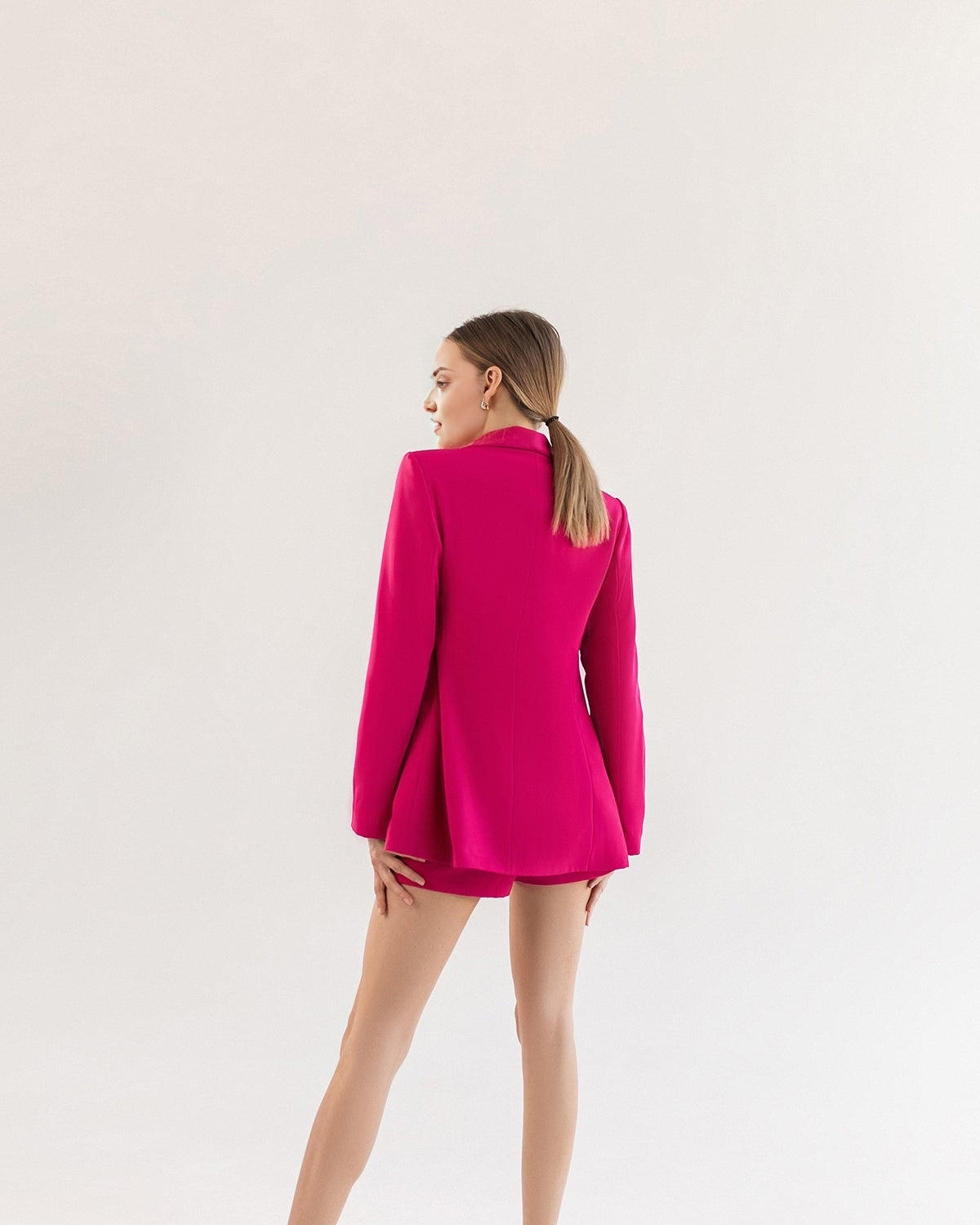 pink coord set for women
