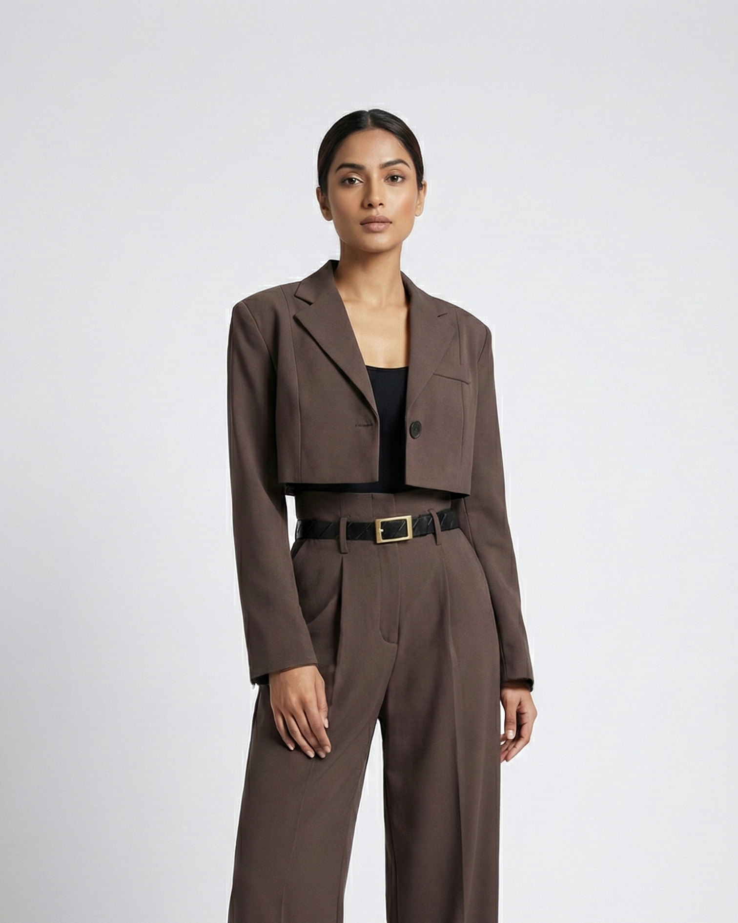 The Brown Executive Edit Suit Set Beyond Formals