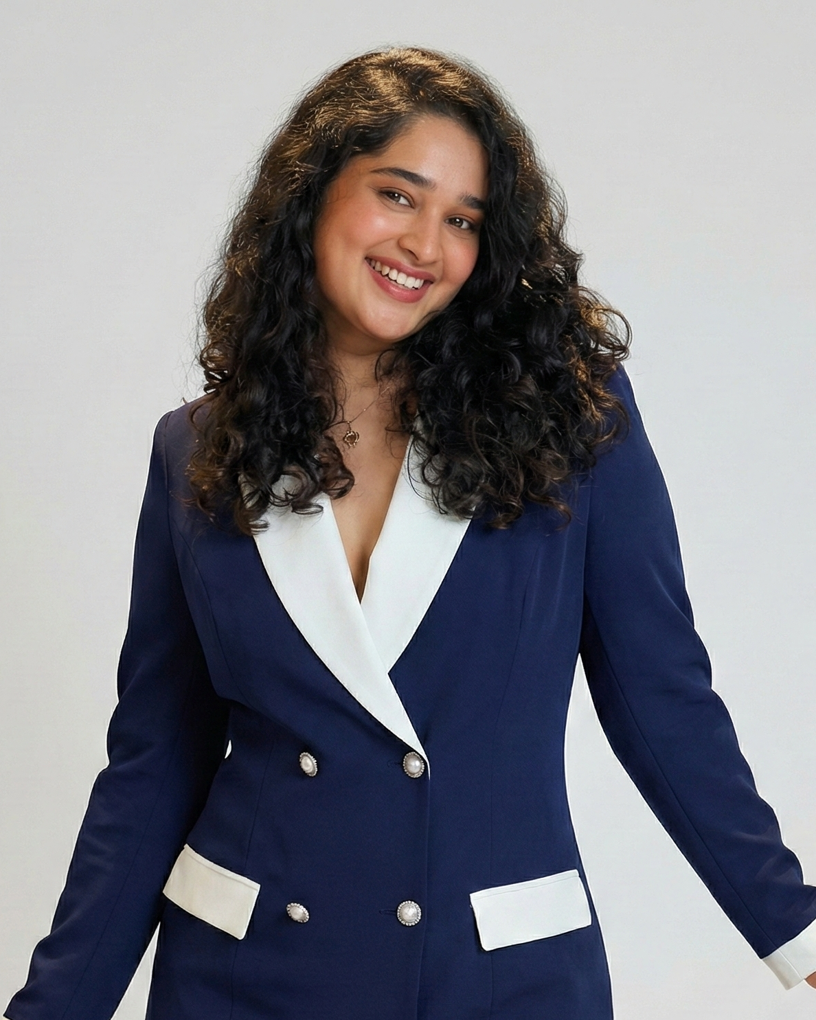 Navy Monarch Blazer Dress Beyond Formals