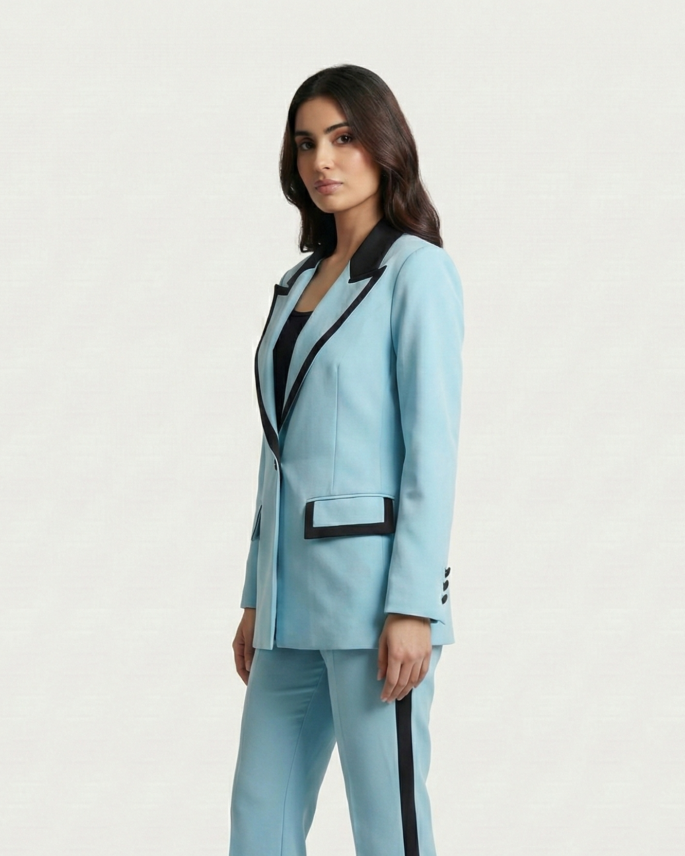 Celeste Turquoise Luxe Suit Set Beyond Formals