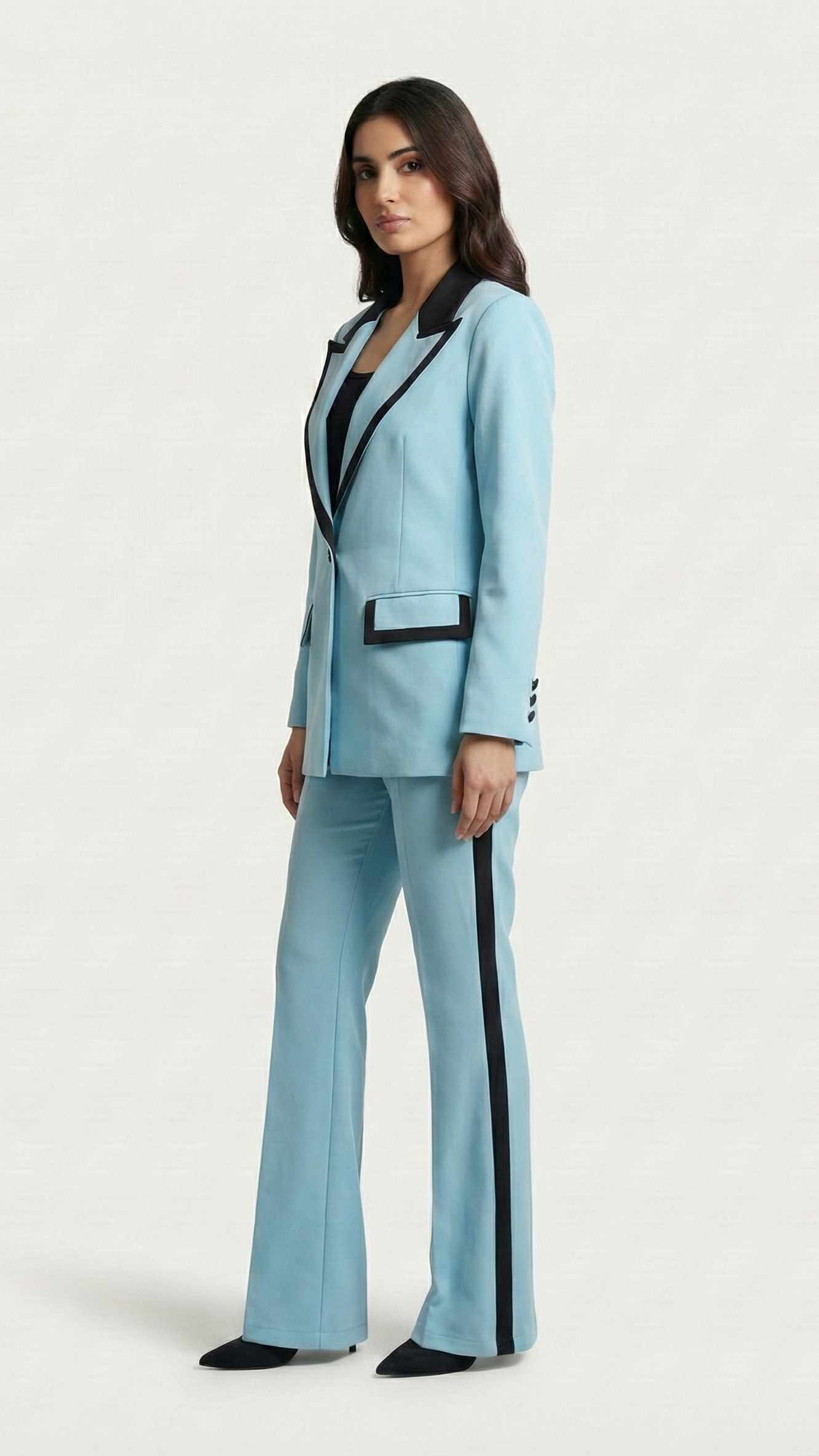 Celeste Turquoise Luxe Suit Set Beyond Formals