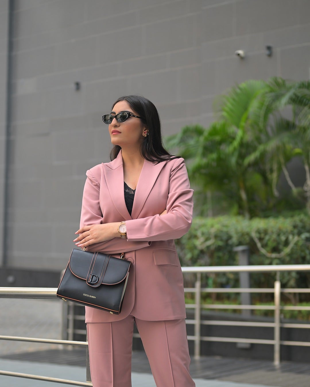 Blush Muse Power Suit Set Beyond Formals