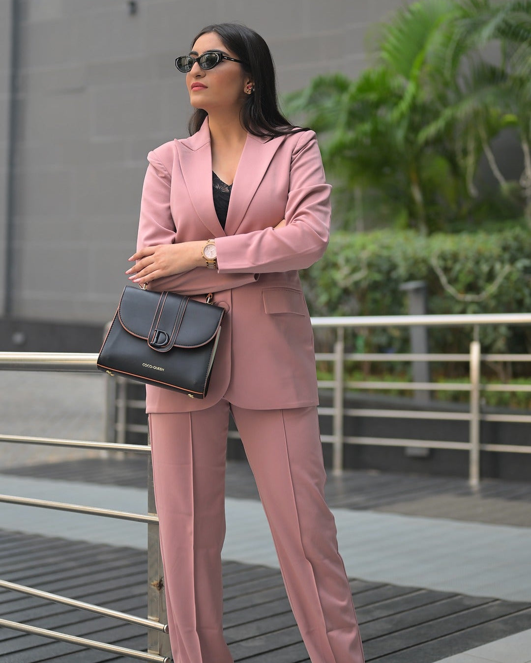 Blush Muse Power Suit Set Beyond Formals