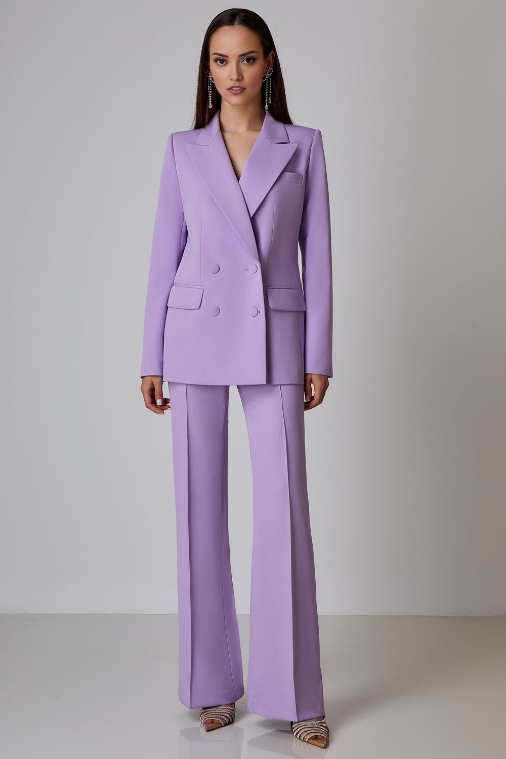 Lavender Charm 2-Piece Suit Set