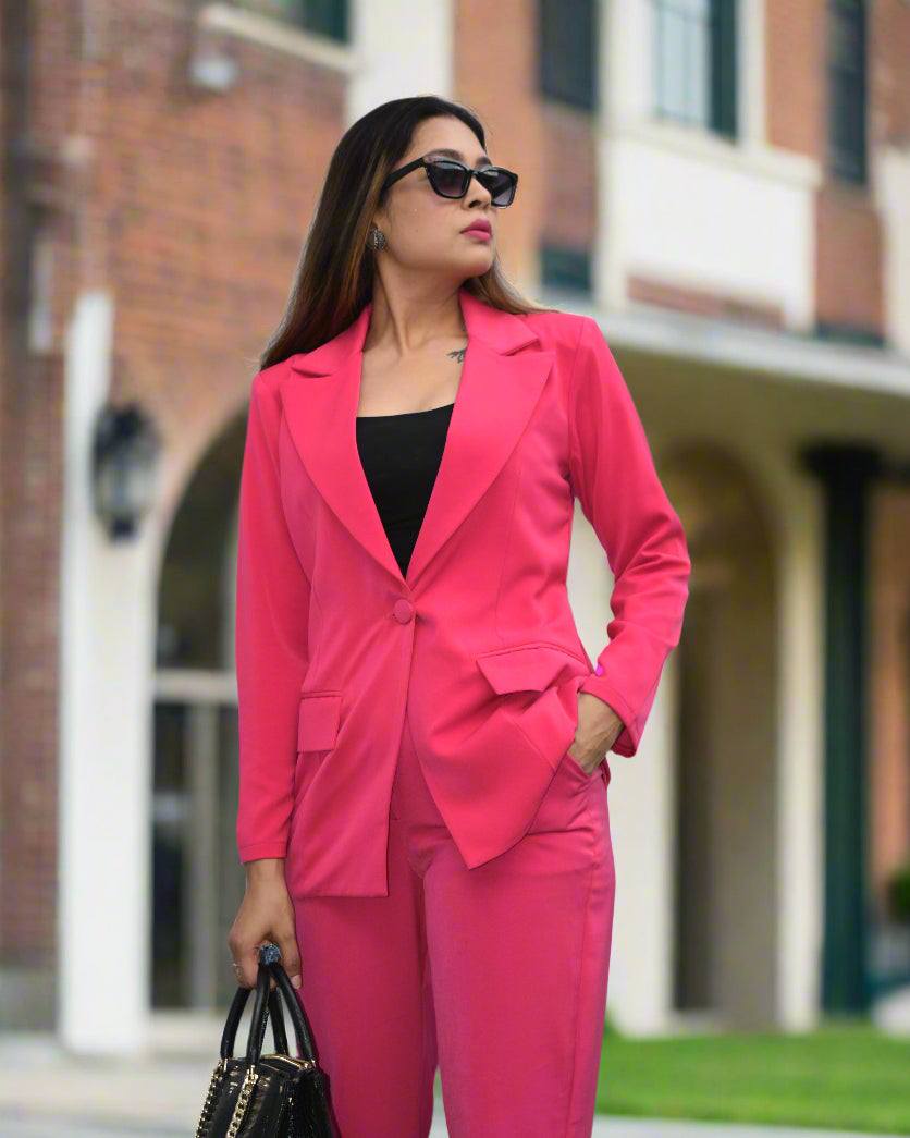 Pink Perfection Power Suit