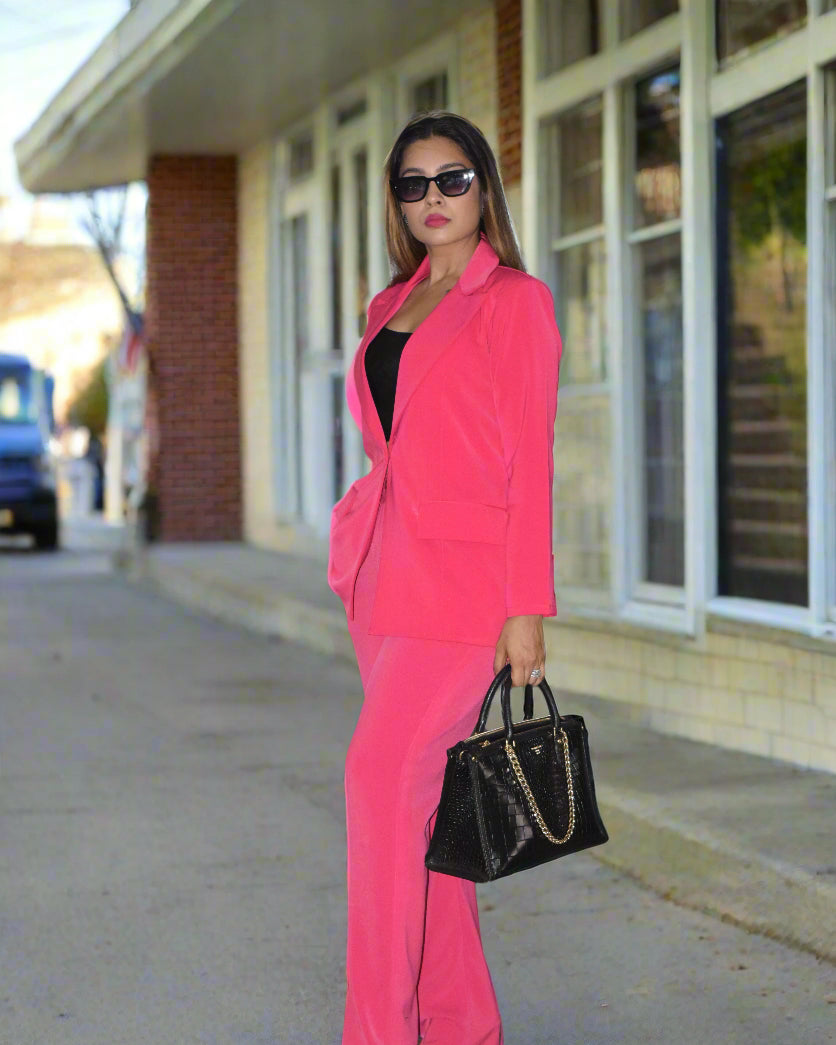 Pink Perfection Power Suit