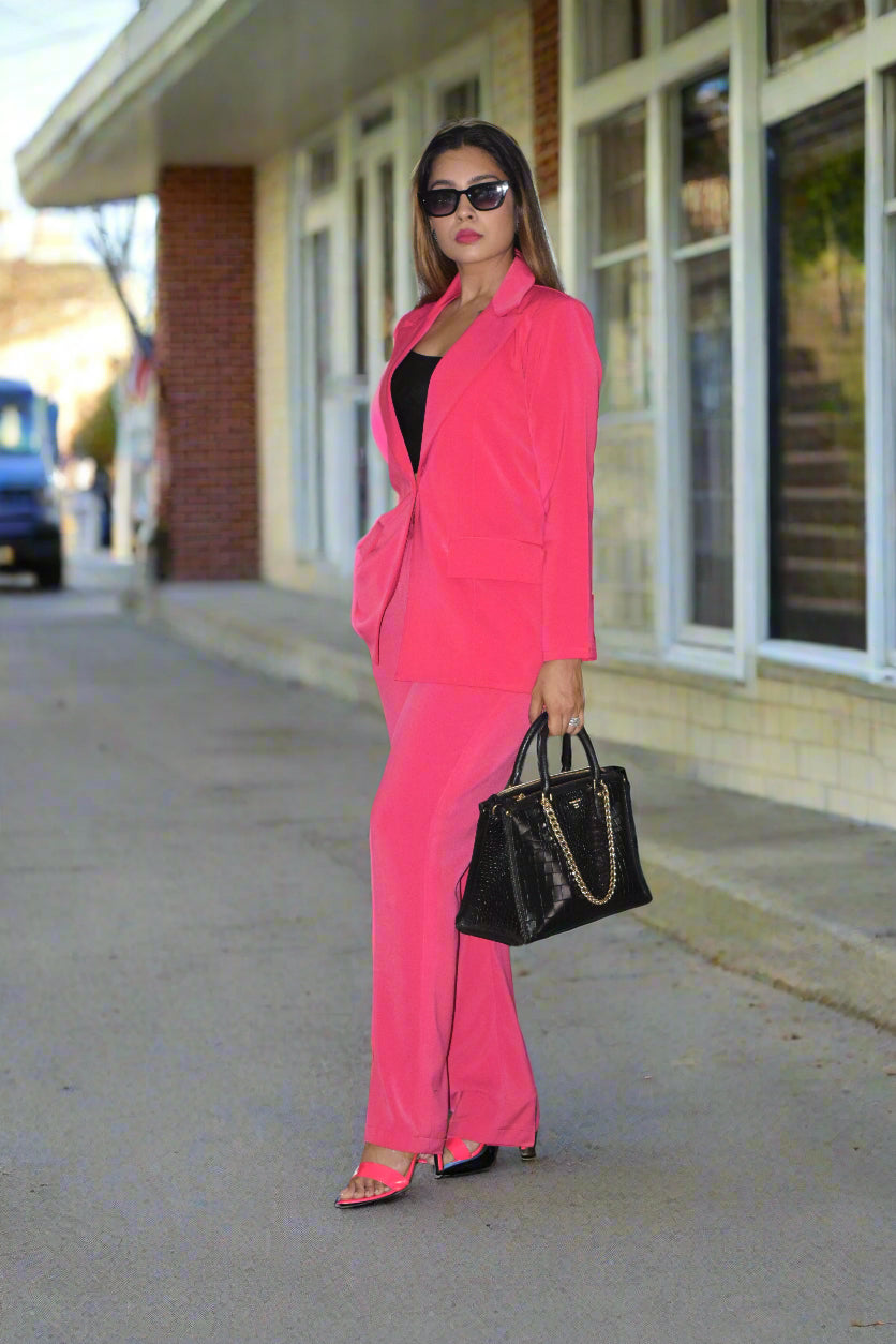 Pink Perfection Power Suit
