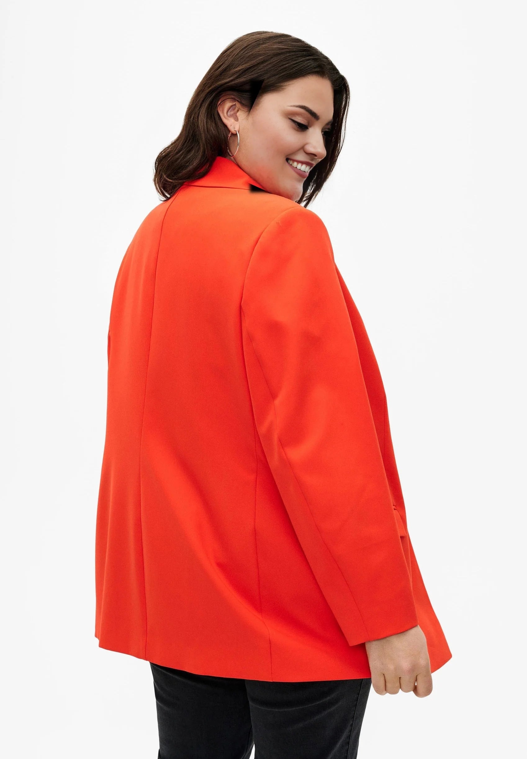 Tangerine Orange Edge Blazer - Beyond Formals