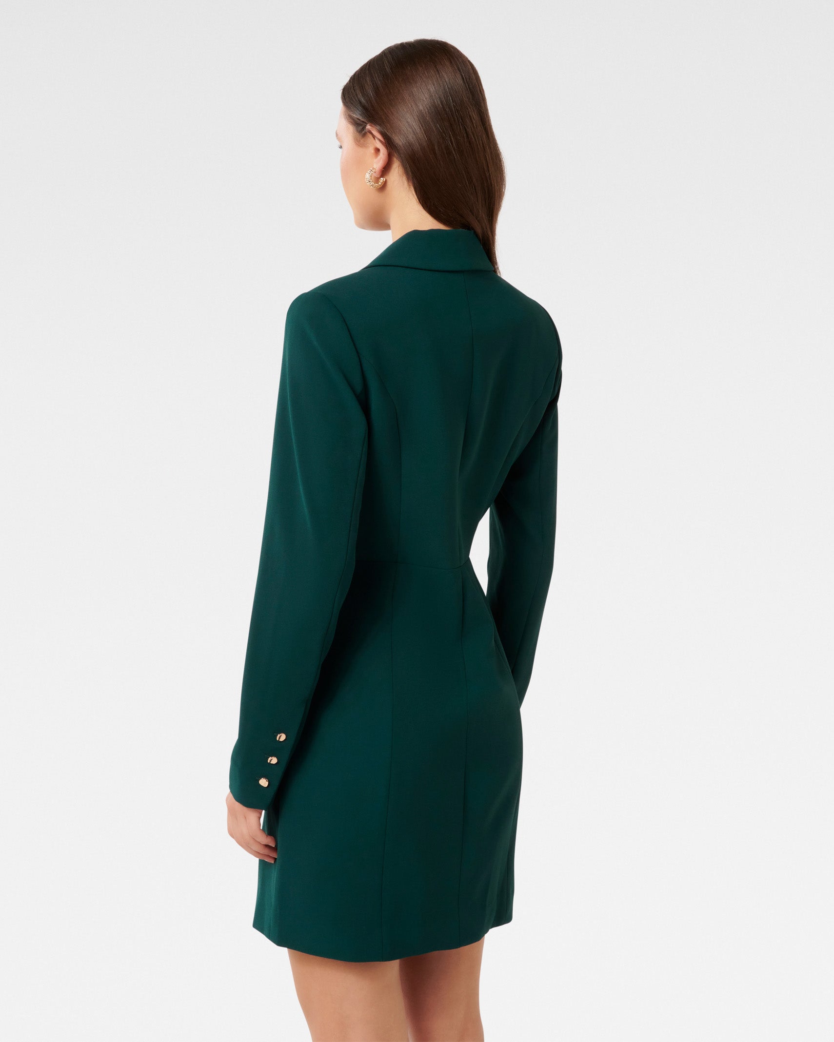 The Green Sovereign Blazer Dress - Beyond Formals