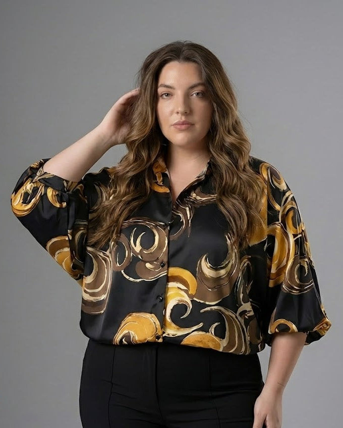 The Gilded Motion Shirt Beyond Formals