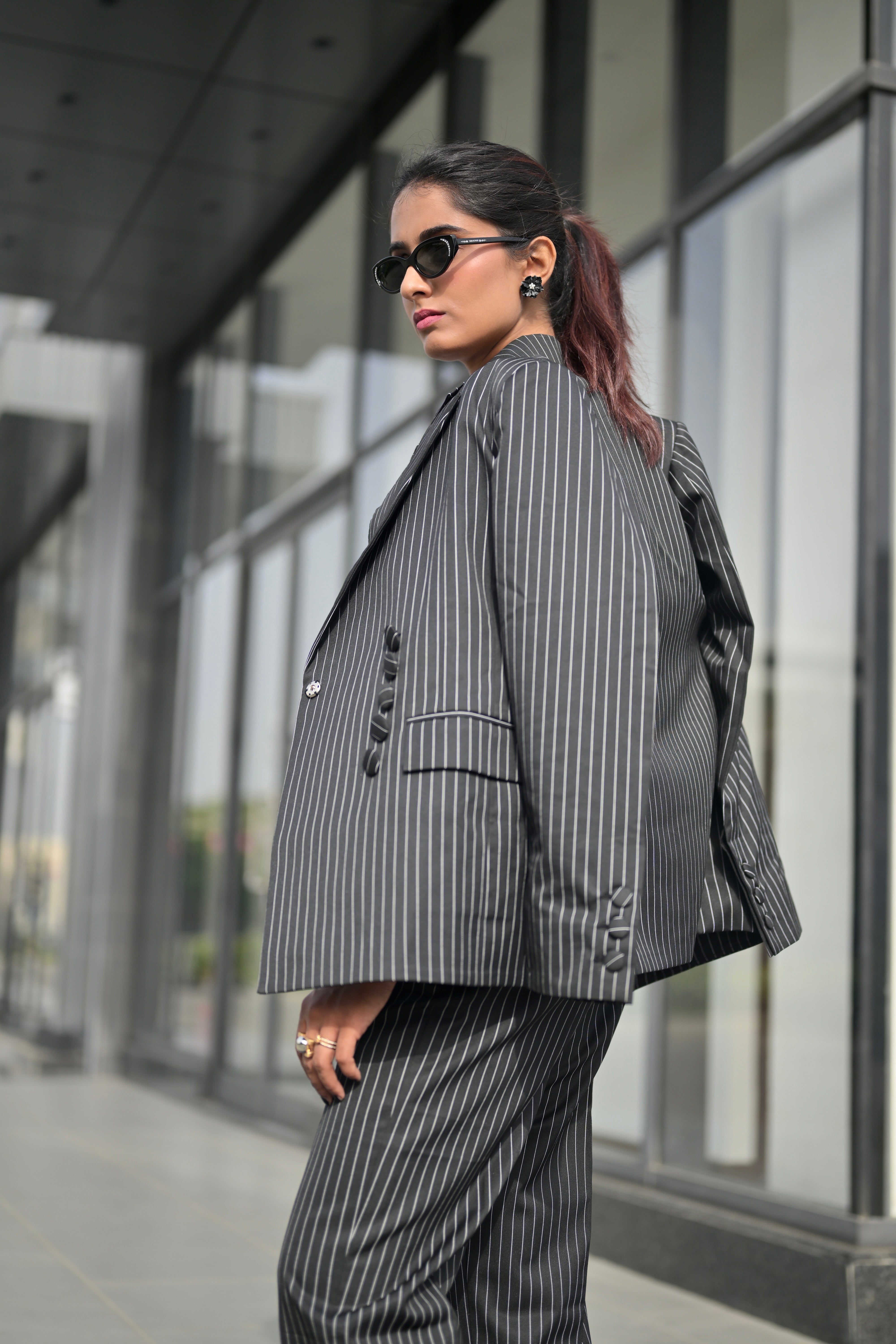 black suit set