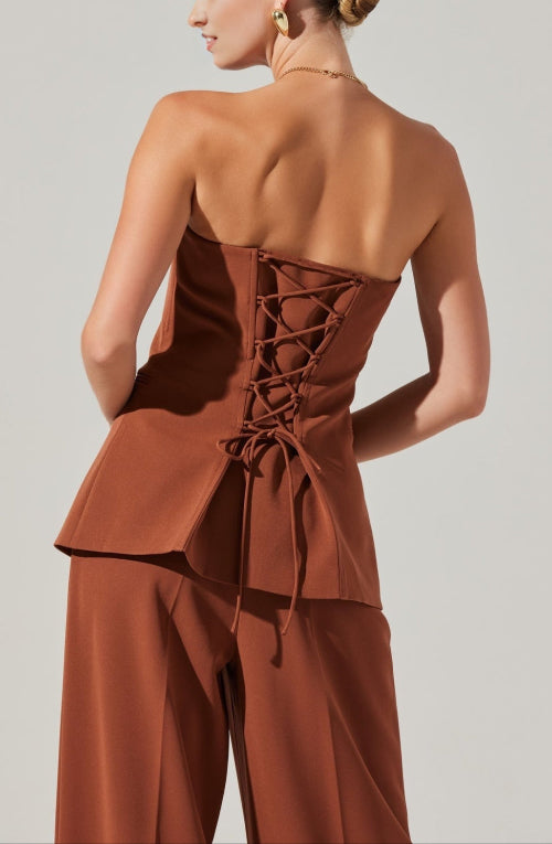 trendy Brown coordset for women