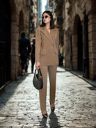 Mocha Muse Blazer 2-Piece Set Beyond Formals