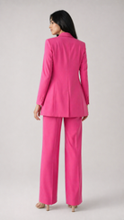 Rosey Pink Royale Blazer Suit Set Beyond Formals