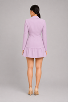 Lavender Structured Blazer Dress Beyond Formals