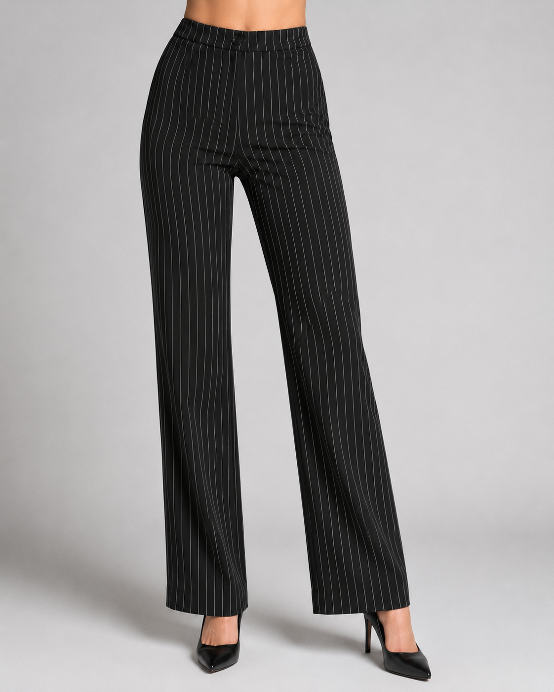 Black Pinstripe Waistcoat & Trouser Set Beyond Formals