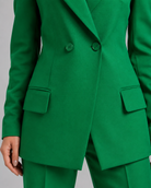 Hunter Green Double-Breasted Blazer Suit Set Beyond Formals
