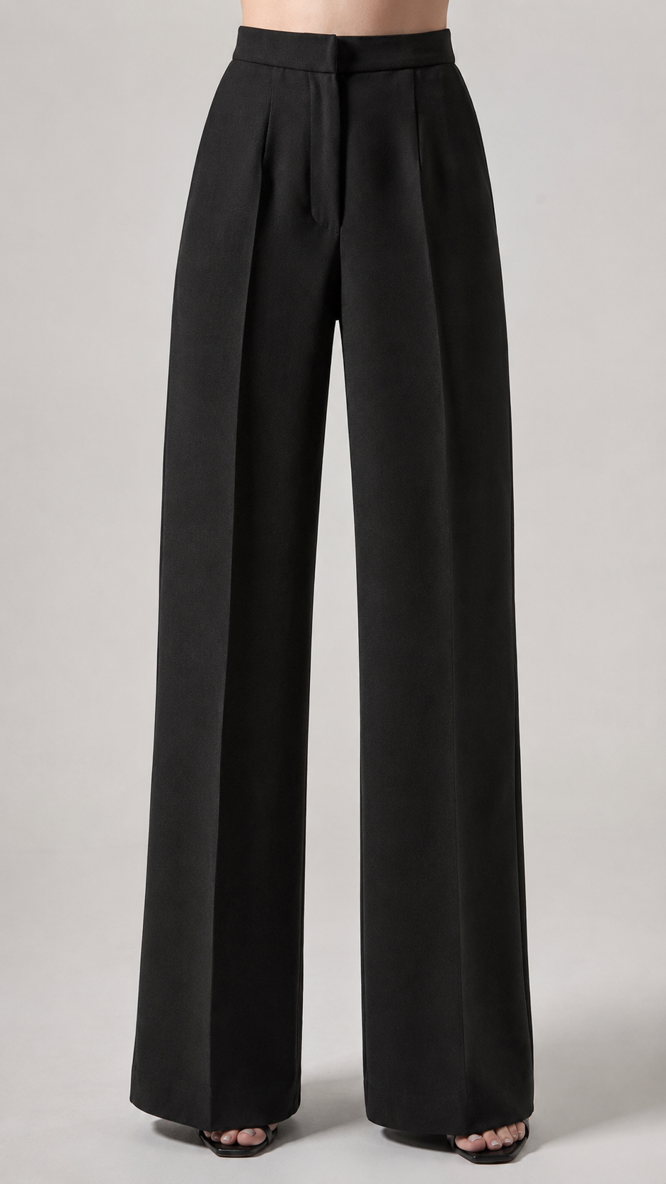 High-Waist Wide-Leg Trousers Beyond Formals