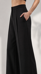 High-Waist Wide-Leg Trousers Beyond Formals