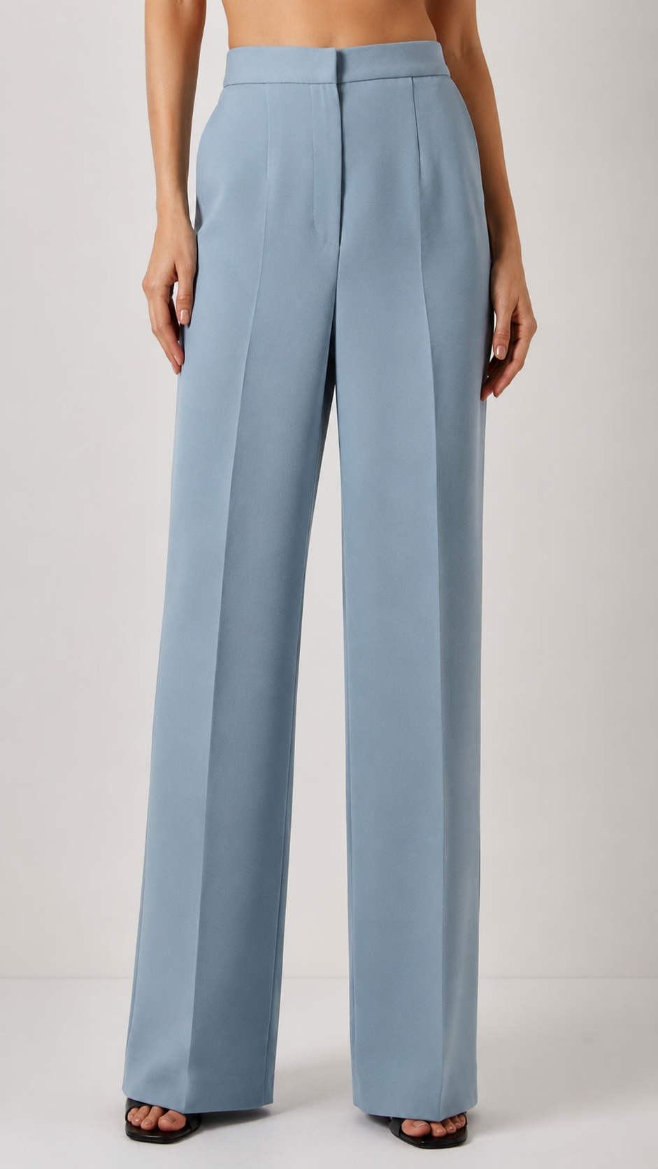 High-Waist Wide-Leg Trousers Beyond Formals