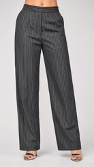 Black Striped 3-Piece Premium Formal Blazer Suit Set With Waistcoat & Pants Beyond Formals