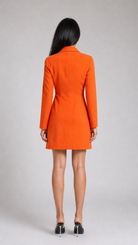 Orange Blazer Dress Beyond Formals