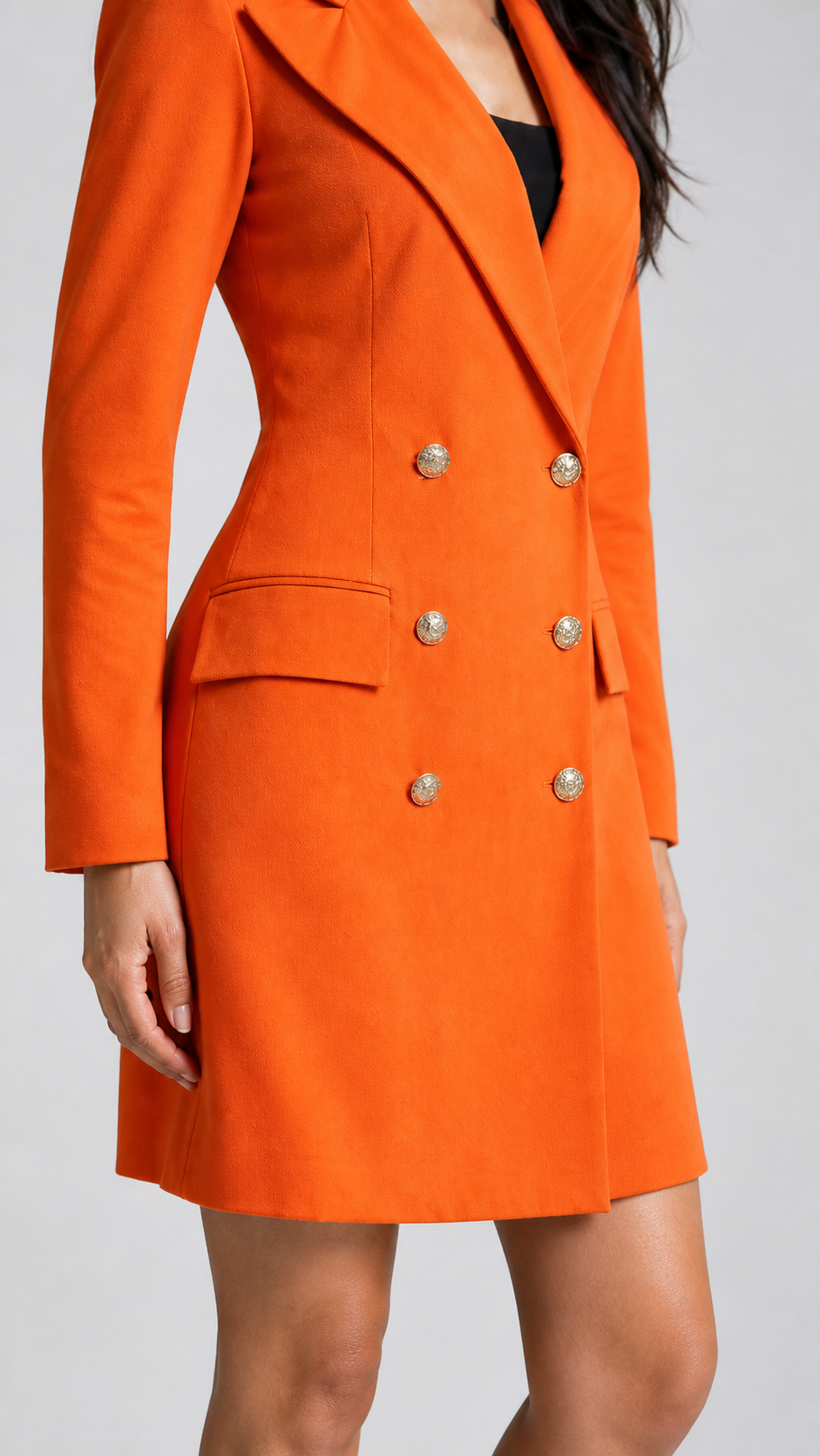 Orange Blazer Dress Beyond Formals