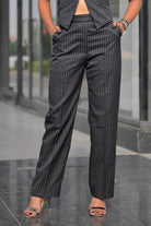 black pants