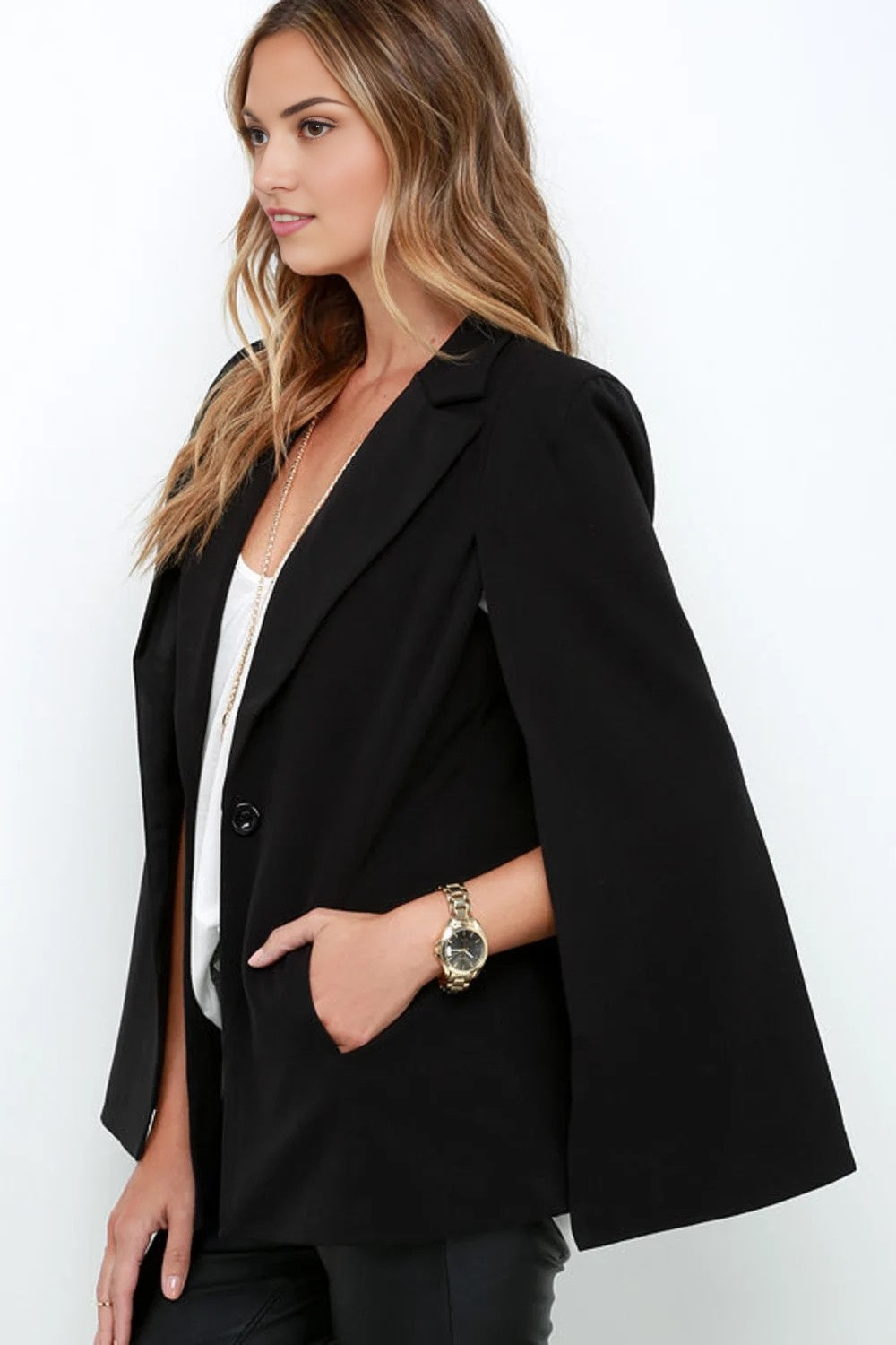Elite Aura Black Blazer - Beyond Formals