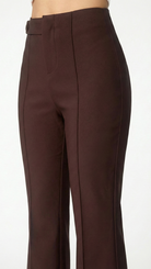 Brown pants on a white background