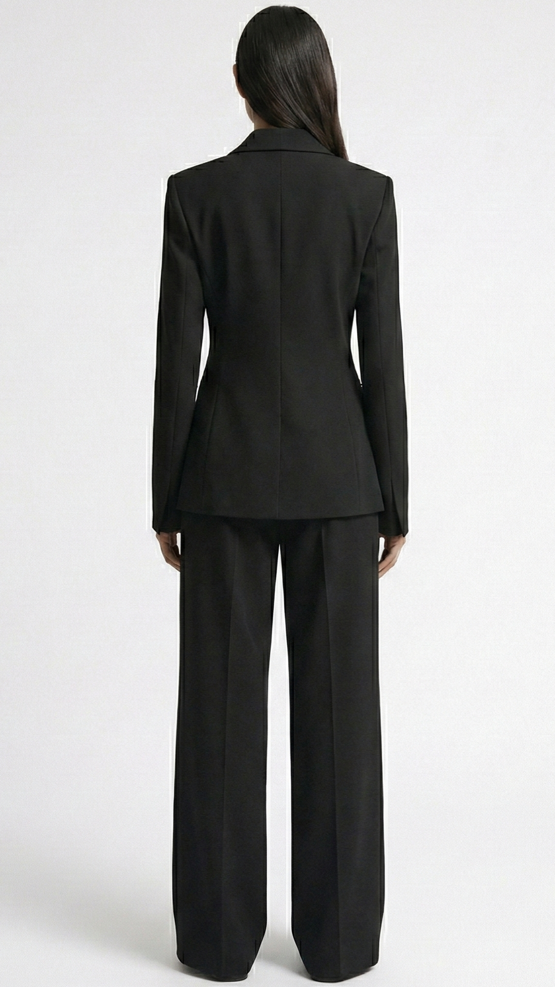 Midnight Elegance Black Power Suit Set Beyond Formals