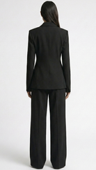 Midnight Elegance Black Power Suit Set Beyond Formals
