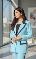 Celeste Turquoise Luxe Suit Set Beyond Formals