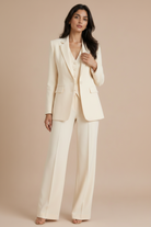 Off-White 3 Piece Blazer Suit Set for Women – Beyond Formals