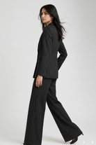 Midnight Elegance Black Power Suit Set (Copy) Beyond Formals