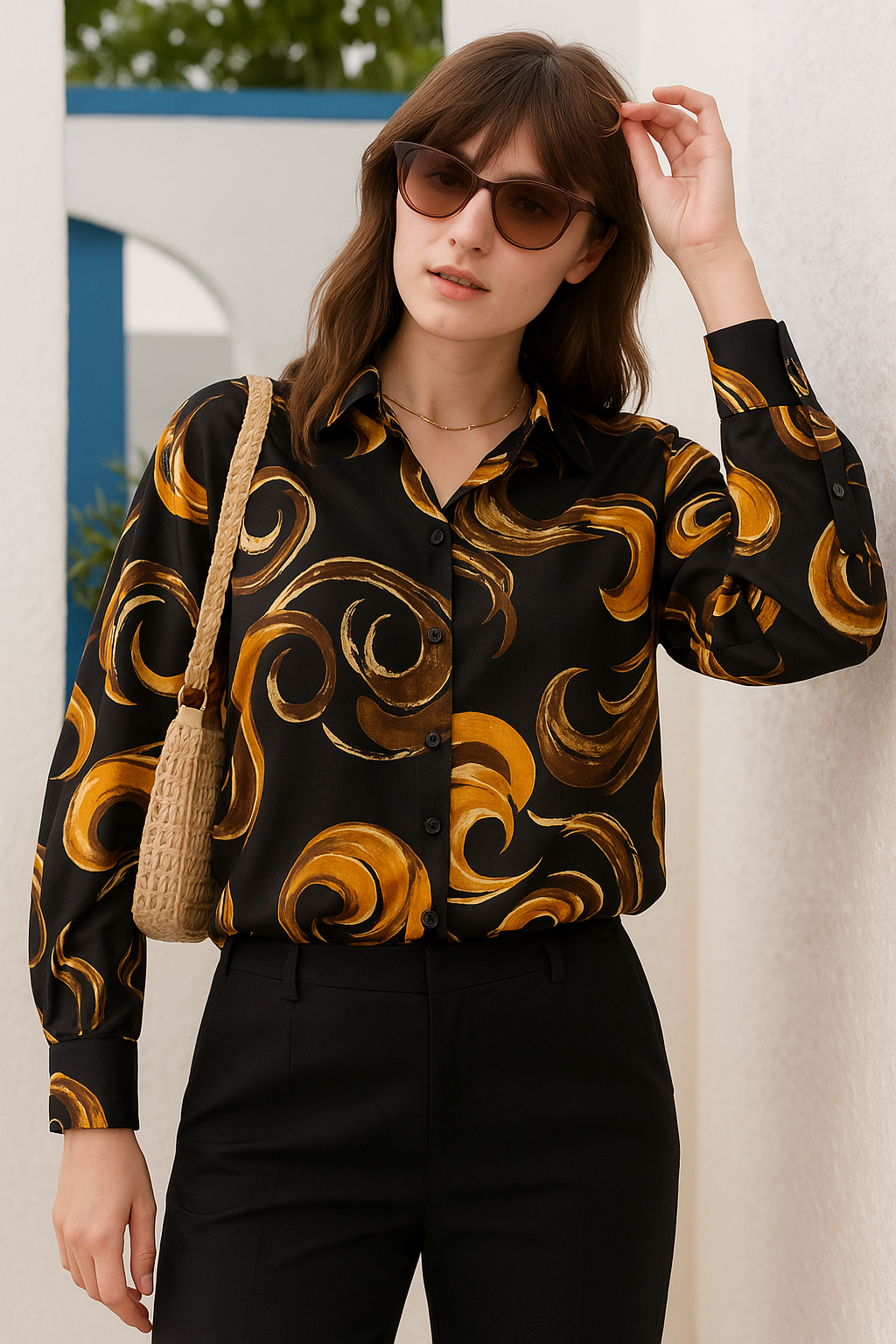 The Gilded Motion Shirt Beyond Formals