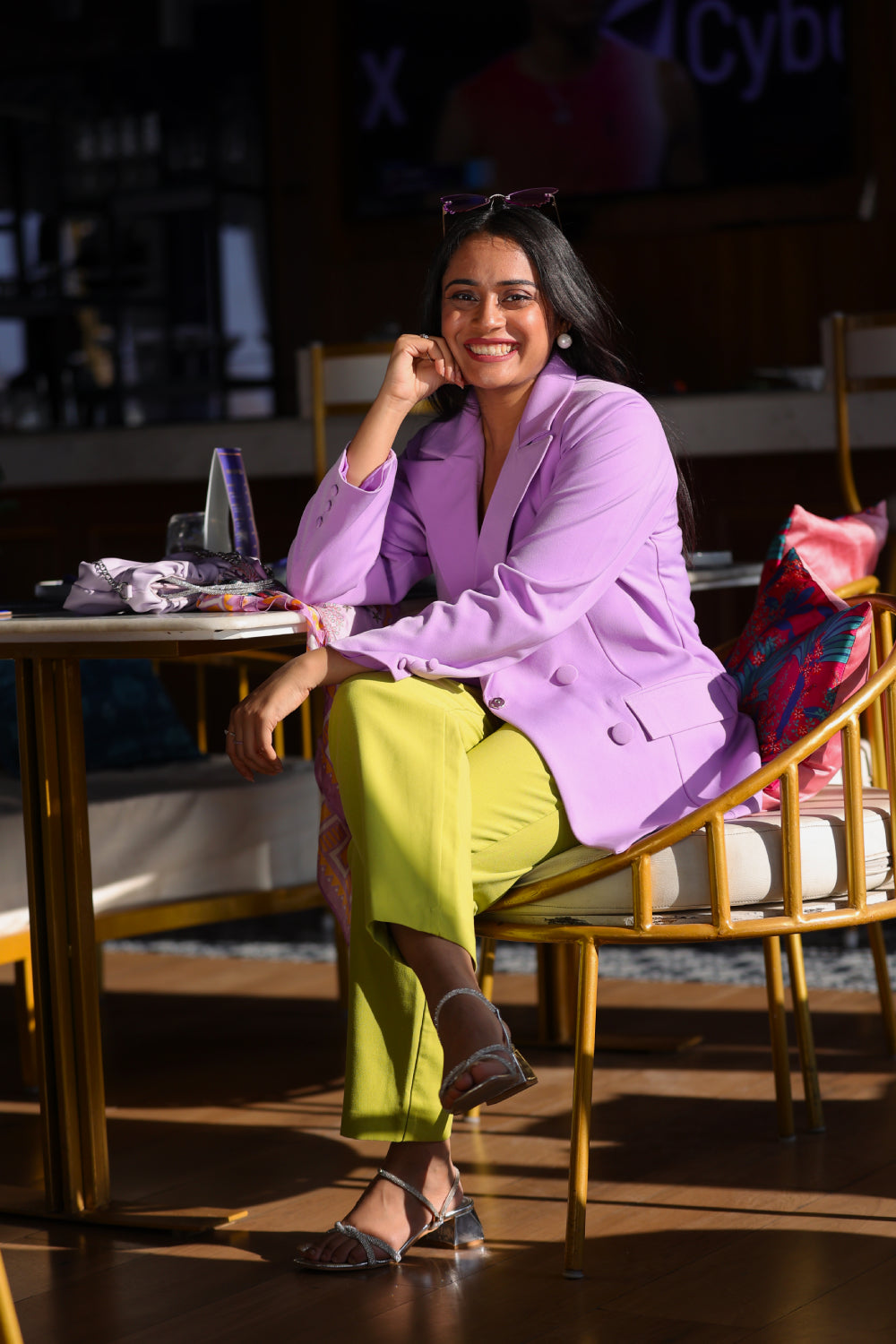 lavender blazer for women