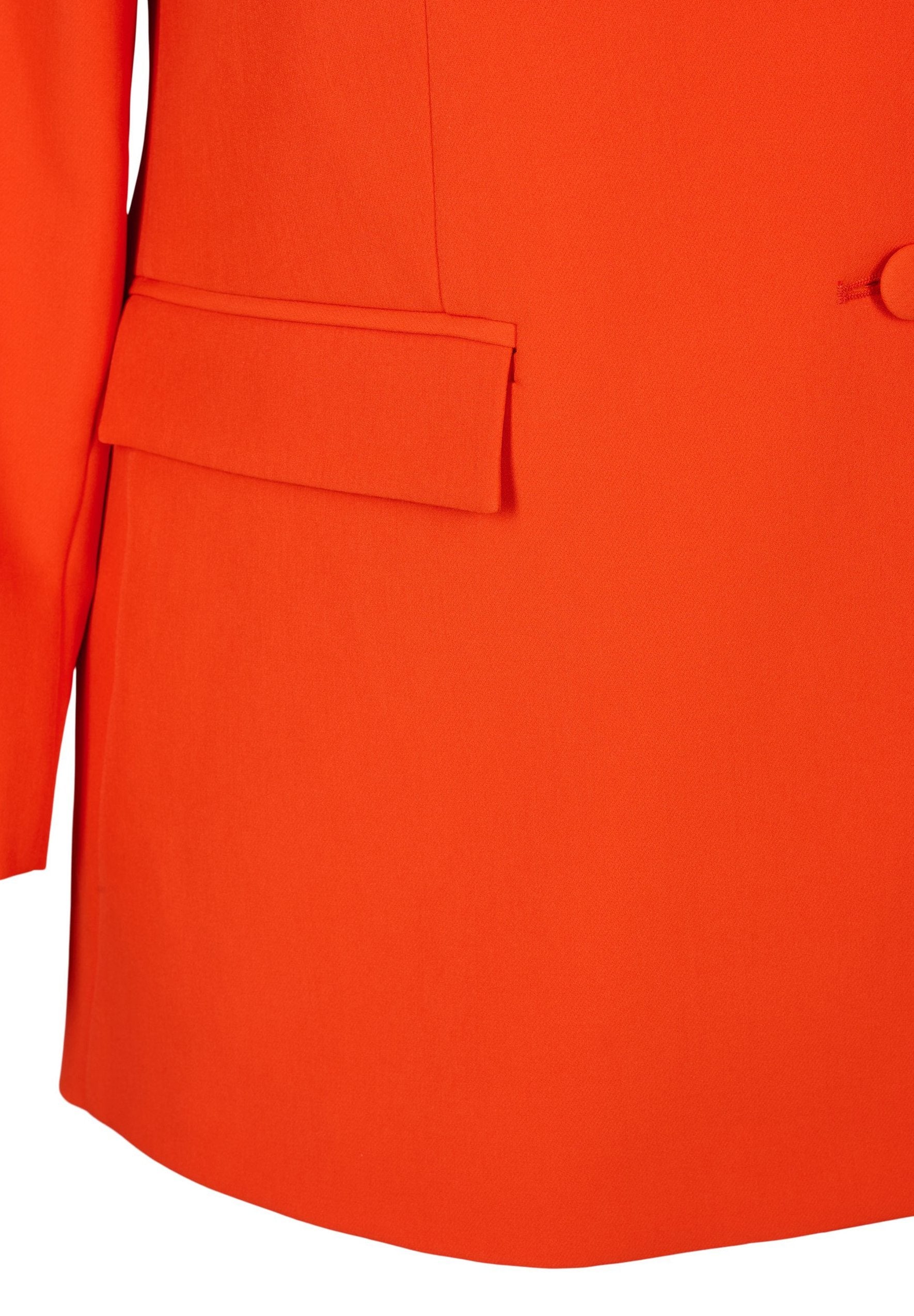 Tangerine Orange Edge Blazer - Beyond Formals